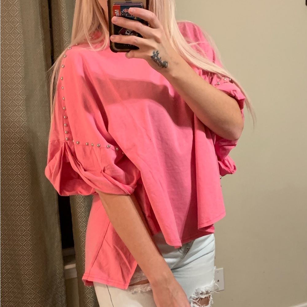 Blue B Top